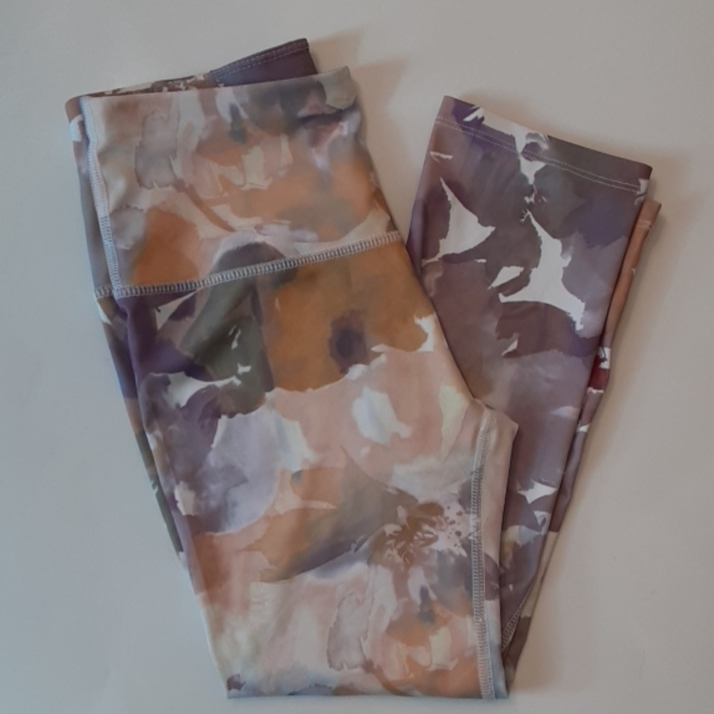 Apana Floral Watercolor Leggings